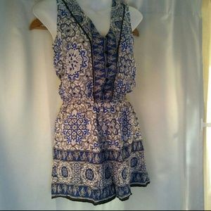 Atmosphere Sleeveless Boho Romper, 4